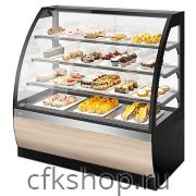 Витрина кондитерская Chilz VETE LUX 90 серый, ясень наварра