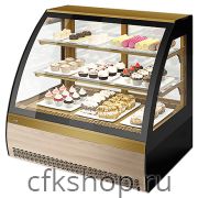 Витрина кондитерская Chilz VETE 90 M шоколад, ясень наварра