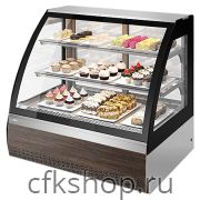 Витрина кондитерская Chilz VETE 90 M белый, венге мали