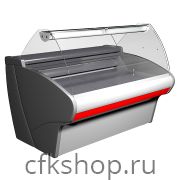 Витрина холодильная Carboma Bavaria G110 SM 1,25-1 (ВХС-1,25 Bavaria G110) (статика, с боковинами)