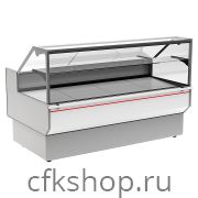Витрина холодильная Carboma Palm 2 GC95 SV 1,2-1 (ВХСр-1,2 Palm 2 GC95) (статика)