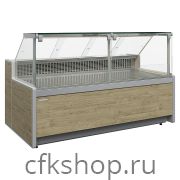 Витрина холодильная Carboma Gelios GC111 SM 3,75-1 1010 (статика, газлифт, без боковин)