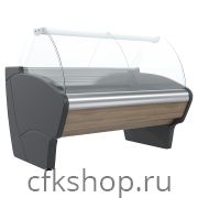 Витрина холодильная Carboma Bavaria G110 SM 1,25-2-1 (ВХСо-1,25 Bavaria G110) (статика, выносной агрегат, без боковин)