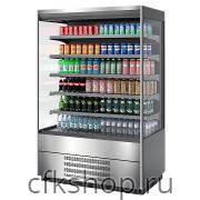 Горка холодильная Chilz BERG 100 зеркальная нержавейка