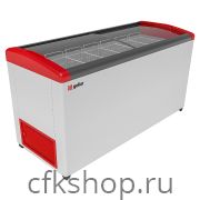 Ларь морозильный Frostor GELLAR FG 600 E красный