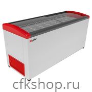 Ларь морозильный Frostor GELLAR FG 700 E красный