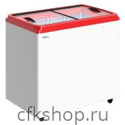 Ларь морозильный ITALFROST (CRYSPI) CF300F без корзин (серый, R290)