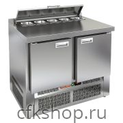 Стол для салатов HICOLD SLE2-11GN (1/6) с крышкой