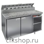 Стол для пиццы HICOLD PZ2-11/GN (1/6H) камень