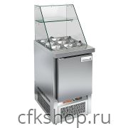 Стол для салатов HICOLD SLE3-1GN (1х1/1+3х1/9) высокое стекло