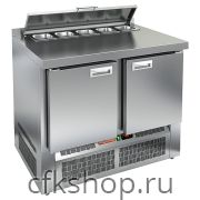 Стол для салатов HICOLD SLE2-11SN (1/6) с крышкой