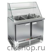 Стол для салатов HICOLD SLE3-11GN (2х1/1+3х1/6) высокое стекло