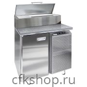 Стол холодильный для пиццы Finist СХСпцг-700-1 (надстройка GN 1/6) с гранитной столешницей