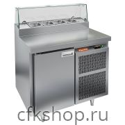 Стол для пиццы HICOLD PZ2-1/GN (1/6Н) СТЕКЛО