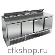Стол для салатов HICOLD SLE2-1111SN (1/6) с крышкой
