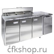 Стол холодильный для салатов Finist СХСс-700-3(1/3) (боковой холодильный агрегат)