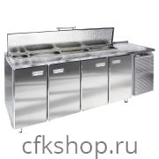 Стол холодильный для салатов Finist СХСс-600-4(1/6) (боковой холодильный агрегат)