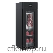 Шкаф холодильный POLAIR CS107-Meat стеклянная дверь, черный, тип 2