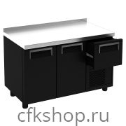 Стол холодильный для кофемашин Carboma T57 M2-1 9006-29 (BAR-250) с бортом