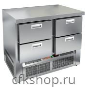 Стол холодильный HICOLD SNE 22/TN О без борта