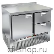 Стол холодильный HICOLD GNE 12/TN с бортом