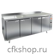 Стол холодильный HICOLD GN 1111/TN P с бортом (выносной агрегат)