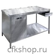 Стол холодильный Finist СХСо-1400-700 (боковой холодильный агрегат)