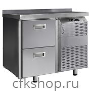 Стол холодильный Finist СХС-700-0/2 (боковой холодильный агрегат)