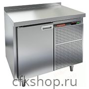 Стол холодильный HICOLD GN 1 BR3 TN с бортом