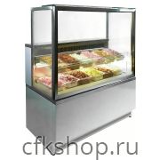 Витрина для мороженого ТехноБалт Сегежа 4+4 (GN1/3)