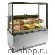 Витрина для мороженого ТехноБалт Сегежа 6+6 (GN1/3)