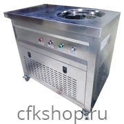 Фризер для жареного мороженого Foodatlas KCB-1Y (световой короб, стол для топпингов)