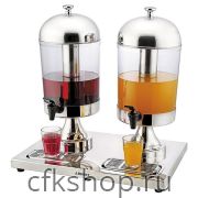 Диспенсер для холодных напитков P.L. Proff Cuisine X23688TX2 / JQ-CD047 2х8 л