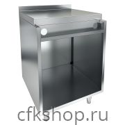 Стол для розлива напитков HICOLD НБМПК-6/6Б (с отверстиями для кран-пистолета, с бортом)
