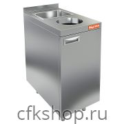 Стол под мусорный бак HICOLD НБМСЗМДСО-4/7Б
