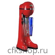 Миксер для молочных коктейлей JOHNY AK/2-2TA ECO красный, без таймера