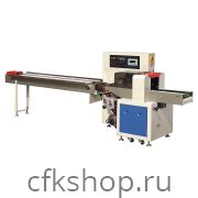 Горизонтальная упаковочная машина Hualian DXDZ-250X с нижней подачей пленки