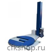 Паллетоупаковщик Hualian HL-1650F с E-платформой и моторизированной кареткой с престрейчем