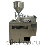 Фасовочно-упаковочная машина Hualian HLDX-9018G с поршневым дозатором