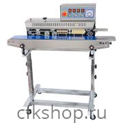 Запайщик пакетов роликовый горизонтальный Hualian FRM-980III на консоли