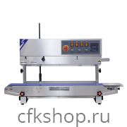 Запайщик пакетов Hualian FRBM-810II SS (нерж.), роликовый вертикальный