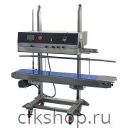 Запайщик пакетов роликовый вертикальный Hualian FRP-1120LD на консоли