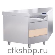 Прилавок нейтральный угловой KAYMAN ПНВШ-90-02 внешний