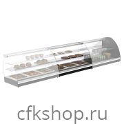 Витрина нейтральная Carboma A57 N 1,2-1 (1,2 Арго XL) (без агрегата, 0430 нерж.)