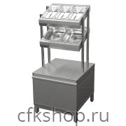 Диспенсер для столовых приборов, хлеба и подносов Gastrolux ДП-066/L