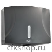 Диспенсер для бумажных полотенец Puff 5125Bl черный глянцевый, с ключом