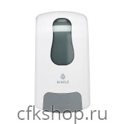 Диспенсер для жидкого мыла BINELE mBase DE03BW картриджный, белый