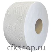 Бумага туалетная Merida TOP MINI 2-слойная, белая, с тиснением (12х180 cм)