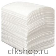 Бумага туалетная Merida ТОП листовая, 2-слойная, супербелая (40х200 листов)