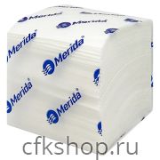 Бумага туалетная Merida ТОП листовая, 2-слойная, супербелая (40х200 листов)